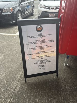 Menu photo 1 Dogos Obson Astoria, OR