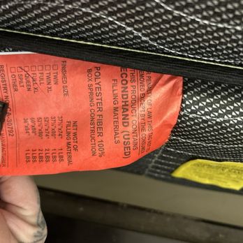 Queen's Furniture & Electronics - Sanitized trash on mattress And box springs - Electronics Near Me - Bakersfield, California Queen's Furniture & Electronics - Sanitized trash on mattress And box springs - Electronics Near Me - Bakersfield, California