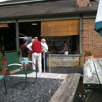 Basignani Winery - Brick fire pizza counter. - Wineries Near Me - Sparks Glencoe, Maryland