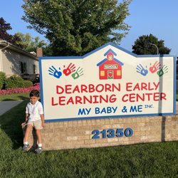 Dearborn Early Learning Center / My Baby & Me - First day of school !