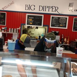 The Big Dipper Ice Cream - Inside