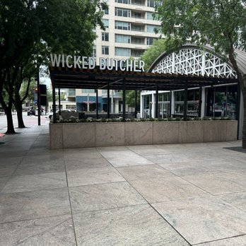 Wicked Butcher - From the street - Steakhouses Near Me - Dallas, Texas Wicked Butcher - From the street - Steakhouses Near Me - Dallas, Texas