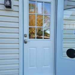 Q and R Home - Add storm door to entry door