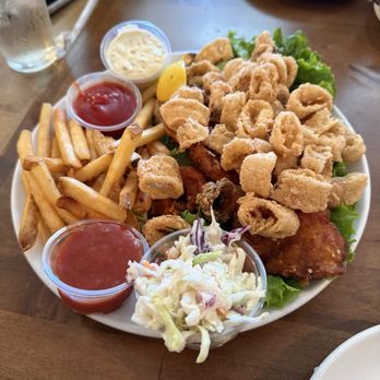 Vivolo's Chowder House - Fisherman's Platter $32 - Seafood Near Me - Pacific Grove, California Vivolo's Chowder House - Fisherman's Platter $32 - Seafood Near Me - Pacific Grove, California