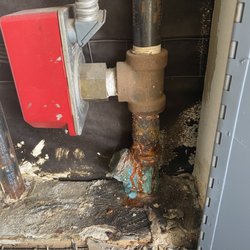 SNS Fire Protection - Fire control panel - before