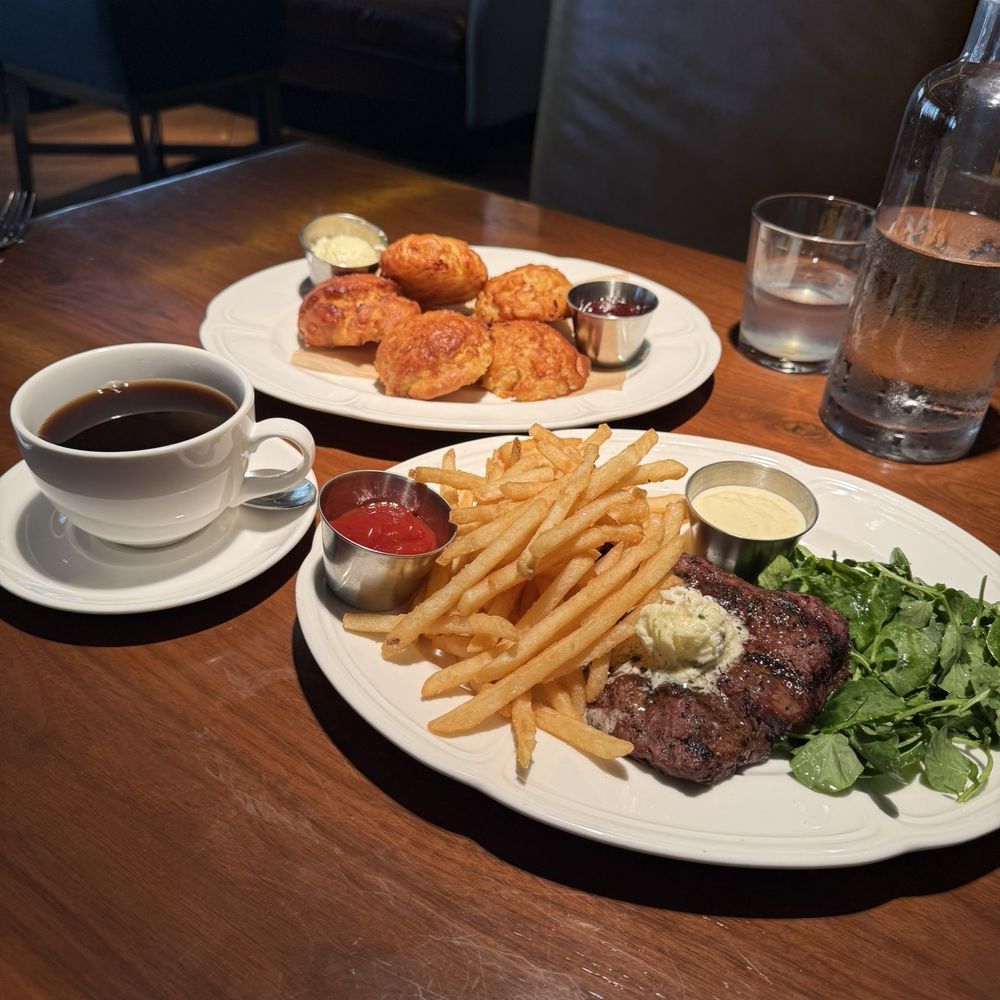 Bistro Steak Frites* Housemade Biscuits
