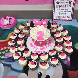 One Sweet Cookie Bakery - 2nd birthday cake and cupcakes