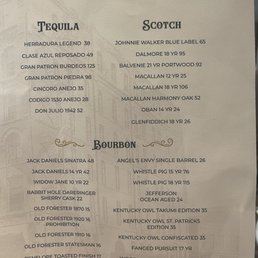 Menu Menu