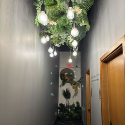 Restroom hallway Restroom hallway