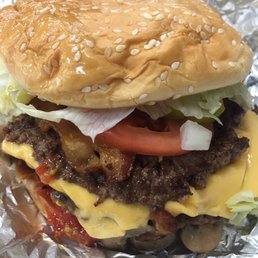 This burger was so good- double all the way with extra mushrooms omg! This burger was so good- double all the way with extra mushrooms omg!