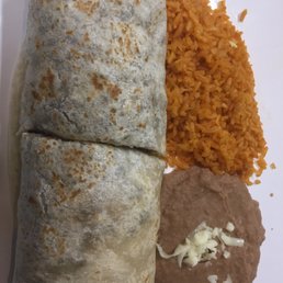 Burrito dinner