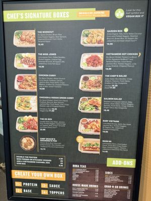 Menu photo 2 Asian Box San Francisco, CA Menu photo 2 Asian Box San Francisco, CA