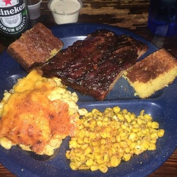 Dinosaur Bar-B-Que - Don't be fooled by the picture. ONLY good thing were the ribs - Barbeque Near Me - Brooklyn, New York