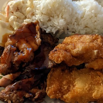 Ono Hawaiian BBQ - Island White Fish & BBQ Chicken Combo - Hawaiian Near Me - Sacramento, California Ono Hawaiian BBQ - Island White Fish & BBQ Chicken Combo - Hawaiian Near Me - Sacramento, California