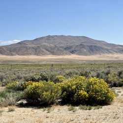California Trail Interpretive Center - View of the mountains east of the Center.