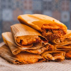 Abuelita's - Tamales
Assorted Varieties 
Pork, Chickens, Beef, Vegetarians, Vegan and Sweet options