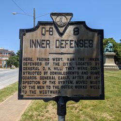 Inner Defenses Historical Marker - Inner Defenses Historical Marker, Lynchburg