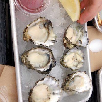 MARKET Seafood Eatery - Half-Shell Oysters (recommended by one of the employees: so good!) - Seafood Near Me - Edmonds, Washington MARKET Seafood Eatery - Half-Shell Oysters (recommended by one of the employees: so good!) - Seafood Near Me - Edmonds, Washington