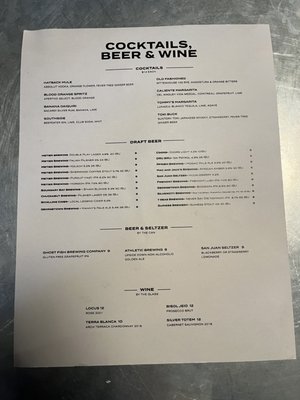 Menu photo 8 Hatback Bar & Grille Seattle, WA