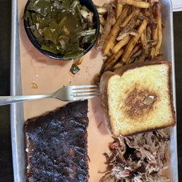Pork & rib combo