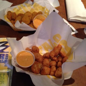 Buffalo Wild Wings - Roasted garlic much rooms and fried pickles the must haves - American Near Me - Henderson, Nevada Buffalo Wild Wings - Roasted garlic much rooms and fried pickles the must haves - American Near Me - Henderson, Nevada
