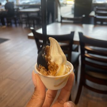 Nick The Greek - Baklava with fro-yo - Greek Near Me - Irving, Texas Nick The Greek - Baklava with fro-yo - Greek Near Me - Irving, Texas
