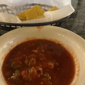D'Legion Bar&Grill - Fresh salsa made daily. I've already are 1 whole bowl, lol - New Mexican Cuisine Near Me - Franklin, Kentucky