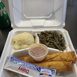 Harris County Courthouse - Luby's meal they provided