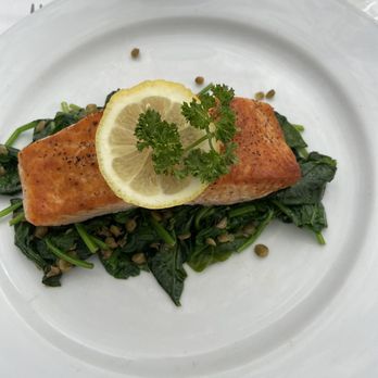 La Pergola - Grilled Salmon - Italian Near Me - Millburn, New Jersey