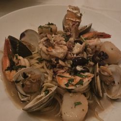 Francesco's Restaurant - Seafood pasta.
