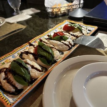 Cafe 2825 - Tableside mozzarella. Added side of roasted peppers. - Italian Near Me - Atlantic City, New Jersey