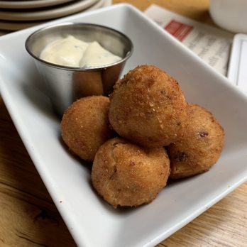 Cafe Ba-Ba-Reeba! - Ibérico Ham Croquetas with Sherry Aioli - Spanish Near Me - Chicago, Illinois