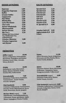 Menu photo 1 Café Fatma & Frieda Berlin, BE Menu photo 1 Café Fatma & Frieda Berlin, BE