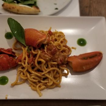 Café del Lago - Chitarrina con bogavante. Mamá mía! - Restaurants Near Me - La Sabina, PM