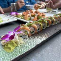 Salmon Cilantro Rolls