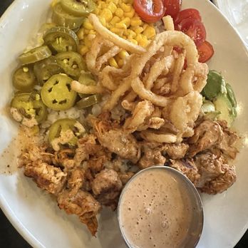 HopCat - Baja Ancho Chicken Bowl - Beer Bar Near Me - East Lansing, Michigan HopCat - Baja Ancho Chicken Bowl - Beer Bar Near Me - East Lansing, Michigan
