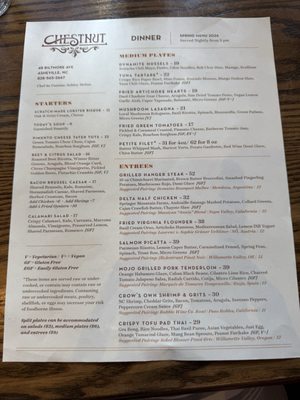 Menu photo 1 Chestnut Asheville, NC Menu photo 1 Chestnut Asheville, NC