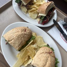 Hot Corn Beef Sandwich
