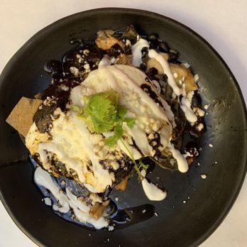 Zacatlán Restaurant - Mole Negro Chilaquiles - Mexican Near Me - Santa Fe, New Mexico