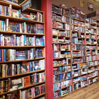 Eucatastrophe Coffee and Used Books - a bookshelf full of books - Coffee & Tea Near Me - Lynden, Washington Eucatastrophe Coffee and Used Books - a bookshelf full of books - Coffee & Tea Near Me - Lynden, Washington