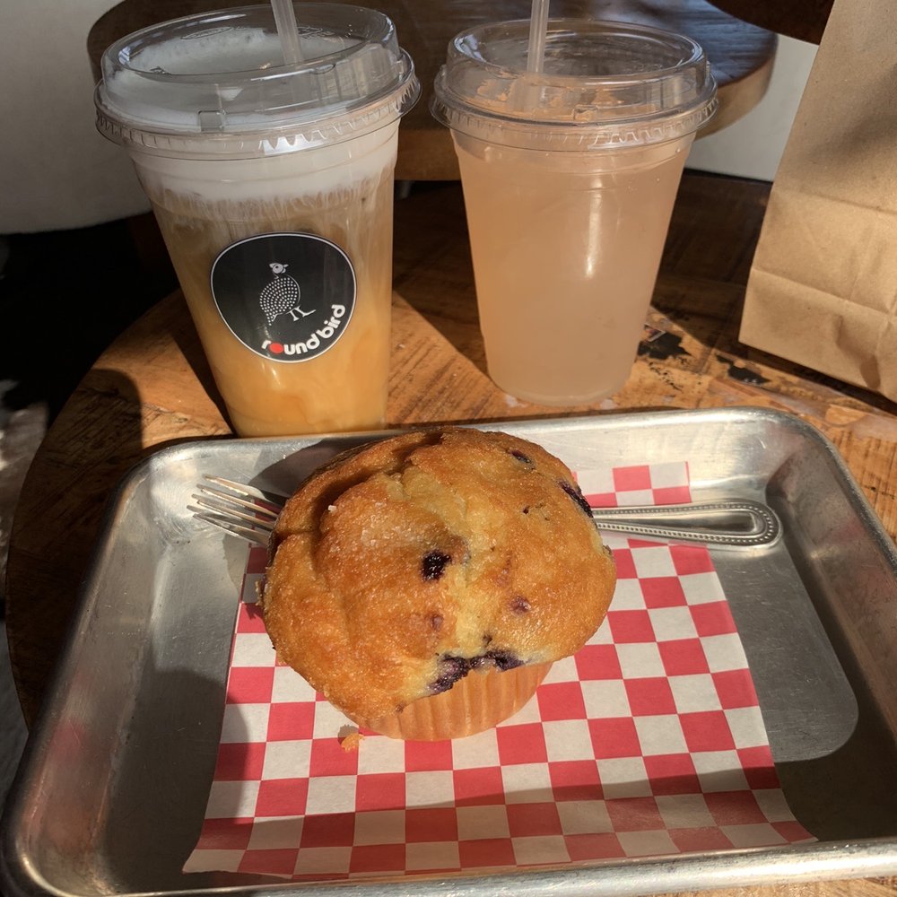 Round Bird Coffee - Lemon lavender cold brew, blueberry muffin, strawberry lemonade - Coffee & Tea Near Me - Jacksonville Beach, Florida Round Bird Coffee - Lemon lavender cold brew, blueberry muffin, strawberry lemonade - Coffee & Tea Near Me - Jacksonville Beach, Florida