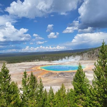 Grand Prismatic Spring - Landmarks & Historical Buildings Near Me Grand Prismatic Spring - Landmarks & Historical Buildings Near Me