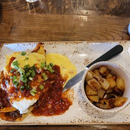 Barbacoa quesadilla Eggs Benedict Barbacoa quesadilla Eggs Benedict