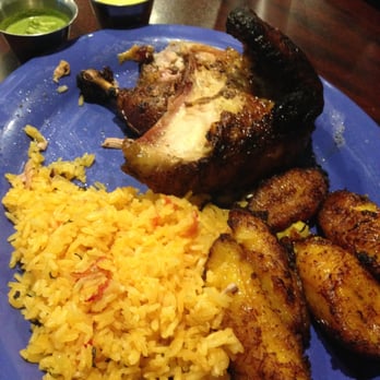 El Sabroson - Pollo a la Brasa with spanish rice and plantains. - Latin American Near Me - Williamsburg, Virginia El Sabroson - Pollo a la Brasa with spanish rice and plantains. - Latin American Near Me - Williamsburg, Virginia