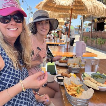 Bare Back Grill - Fish and chips, shrimp skewers, and pita sampler. - Bars Near Me - San Diego, California