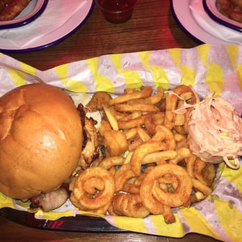 Infamous Diner - Chicken burger and curly fries - New American Near Me - Manchester, XGM Infamous Diner - Chicken burger and curly fries - New American Near Me - Manchester, XGM