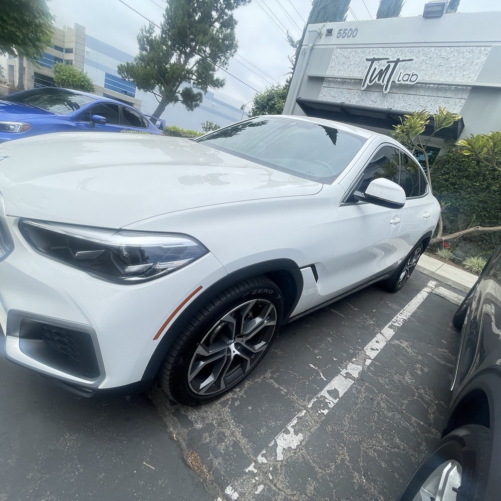Tint Lab - 2020 BMW x6 with windshield tint Rayno Air70, and 20% s9 all around. - Car Window Tinting Near Me - Chino, California Tint Lab - 2020 BMW x6 with windshield tint Rayno Air70, and 20% s9 all around. - Car Window Tinting Near Me - Chino, California