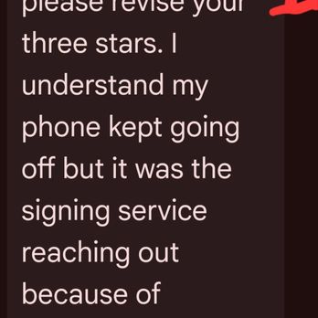 Splendid Signatures - Text conversation between Owner and myself. - Fingerprinting Near Me Splendid Signatures - Text conversation between Owner and myself. - Fingerprinting Near Me
