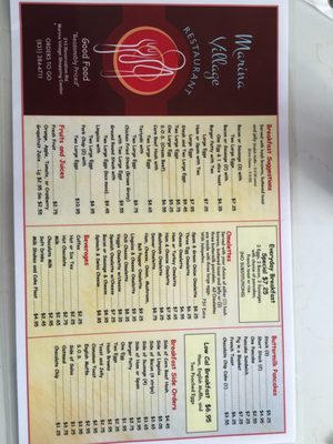 Menu photo 7 Marina Village Restaurant Marina, CA Menu photo 7 Marina Village Restaurant Marina, CA