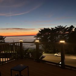 Ocean View Inn - Night view from the patio